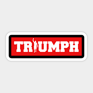 The Triumph Tee Sticker